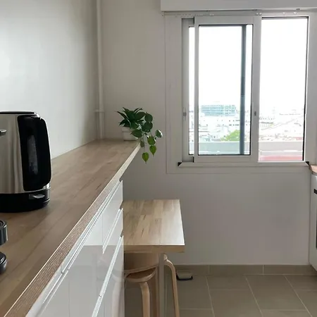 Cosy 3P Belleville Paris 20 Apartament